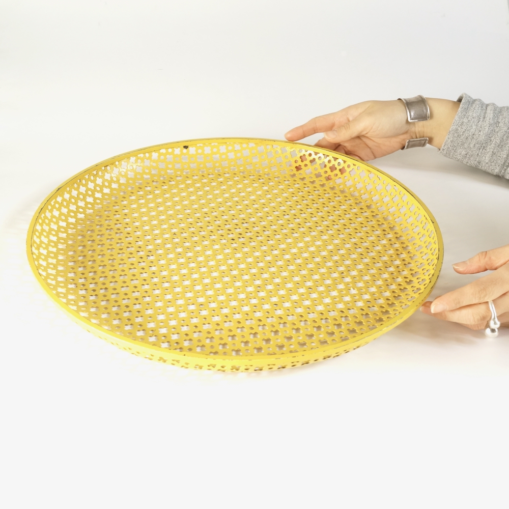 Mathieu Mategot / Round Tray / Yellow - organ-online.com