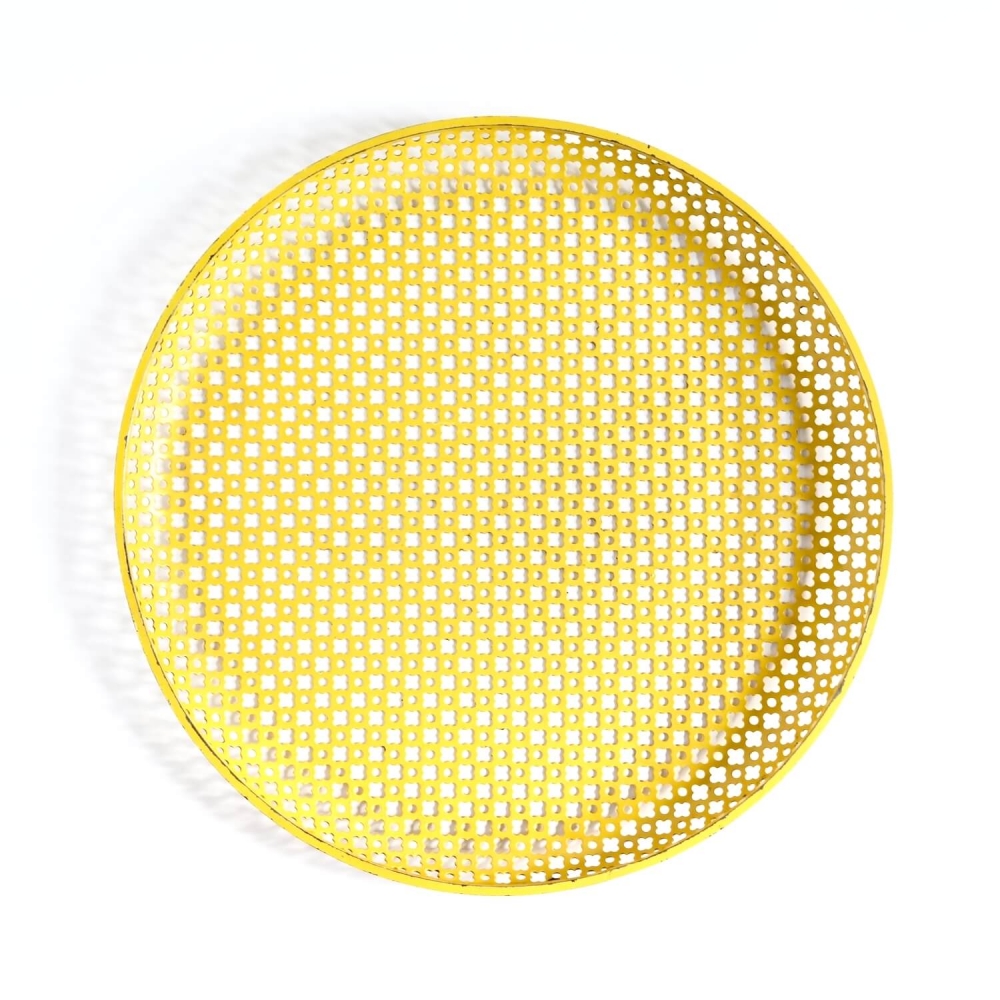 Mathieu Mategot / Round Tray / Yellow