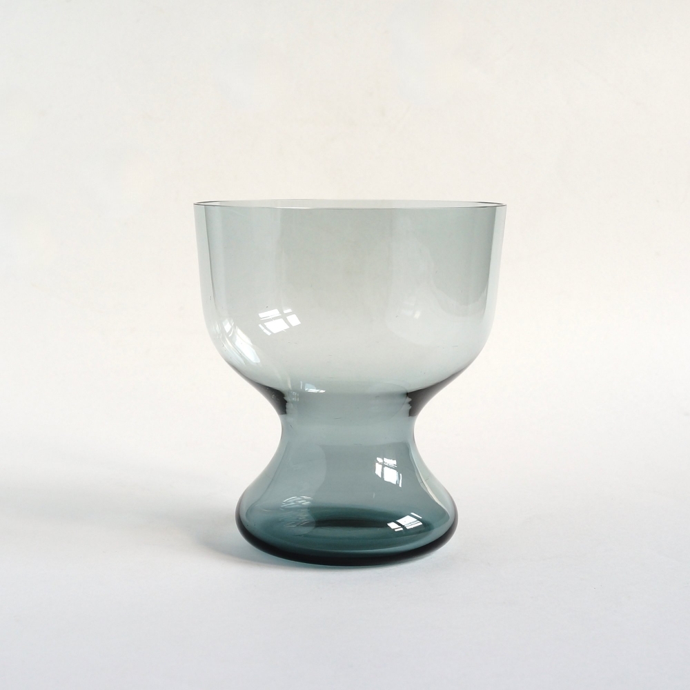 Wilhelm Wagenfeld / WMF / Glass Vase /トルマリンブルー H143