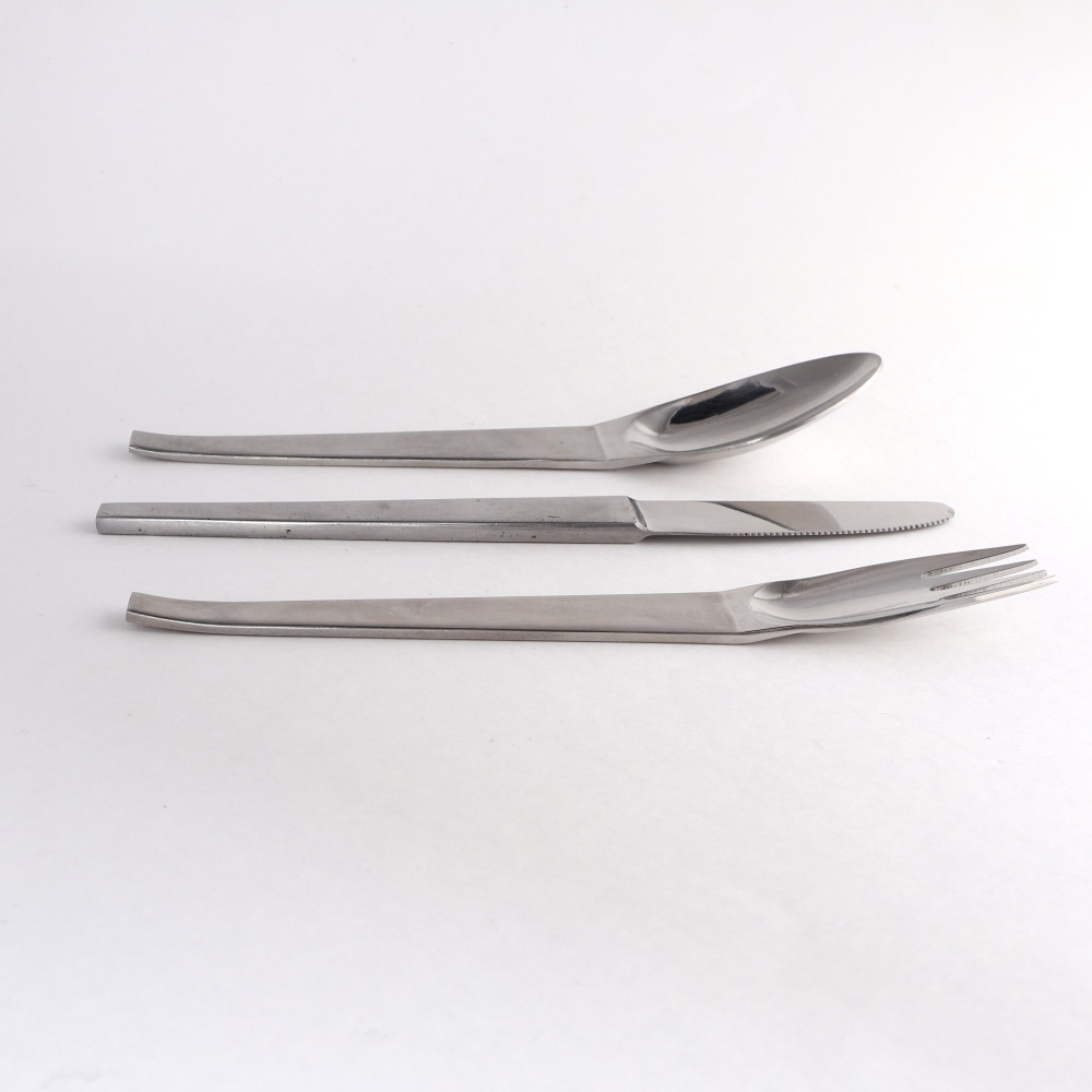 希少1950s CARL AUBOCK カトラリー　ナイフ　フォークセット ON HOLD Walnut, Cork & Cane/Fruit Knife Set/ Carl Auböck II
