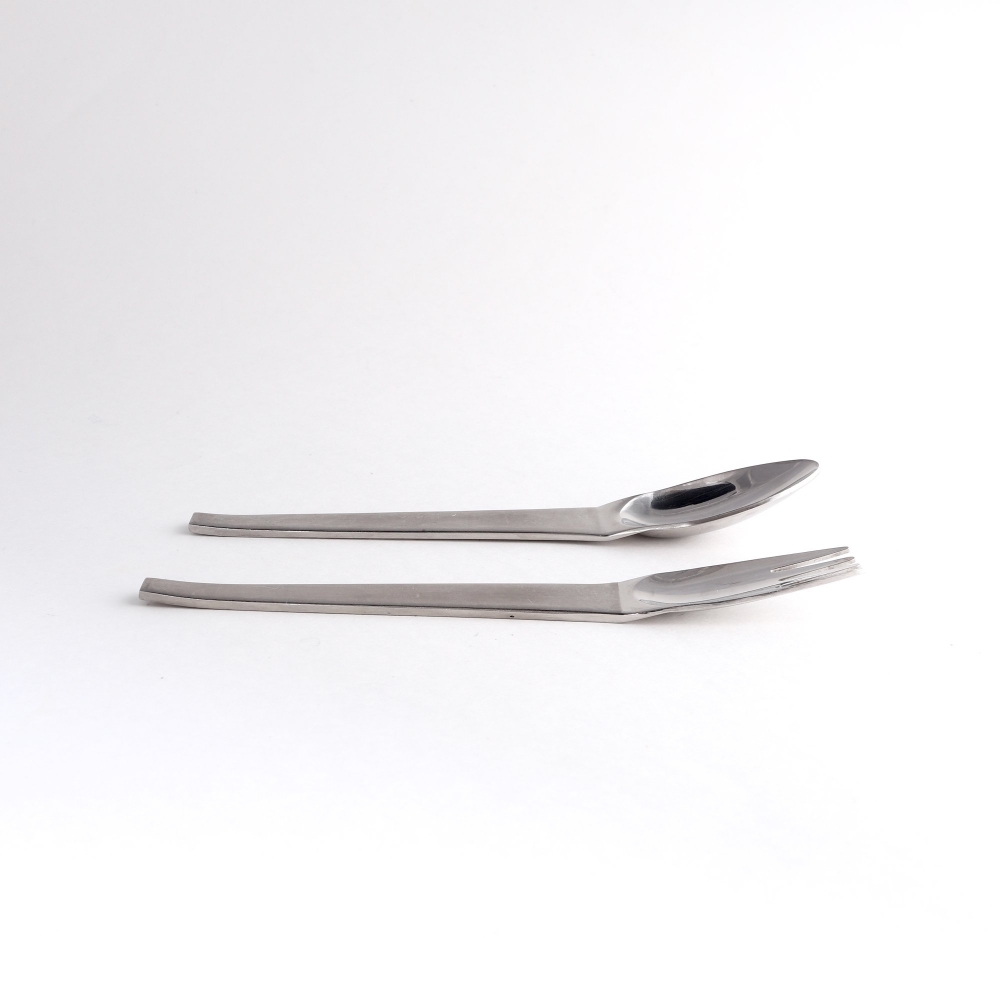 希少1950s CARL AUBOCK カトラリー　ナイフ　フォークセット 希少1950s CARL AUBOCK カトラリー ナイフ フォークセット