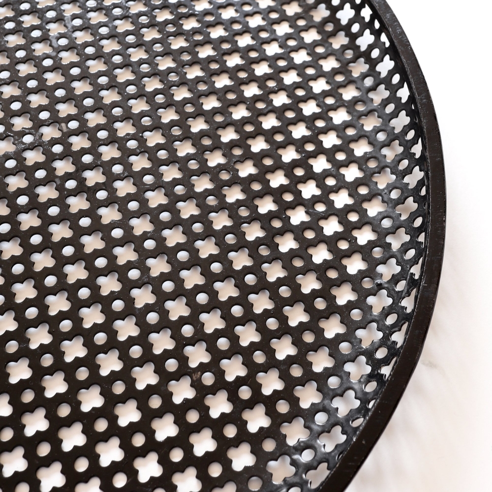 Mathieu Mategot / Round Tray / Black - organ-online.com Mathieu Mategot / Round Tray / Black - organ-online.com