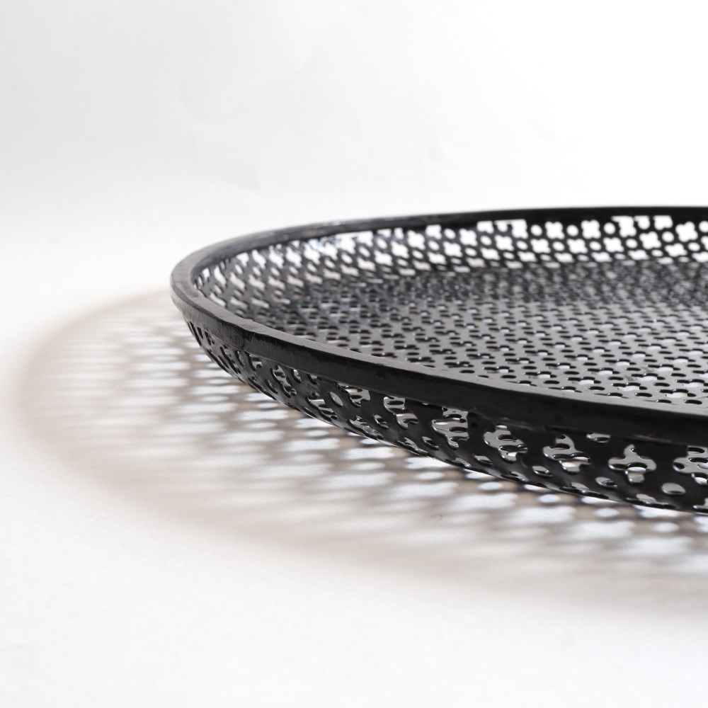 Mathieu Mategot / Round Tray / Black - organ-online.com