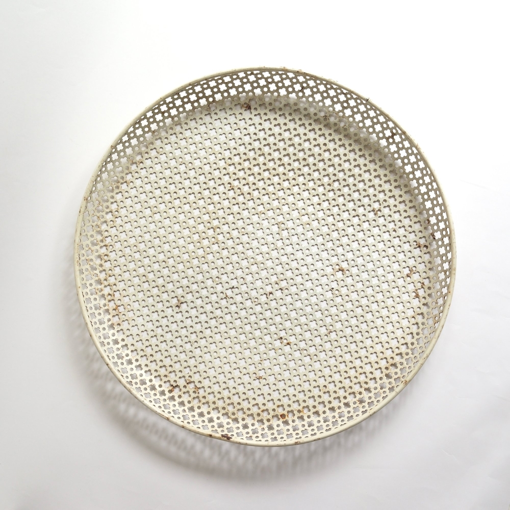 Mathieu Mategot / Round Tray / White - organ-online.com