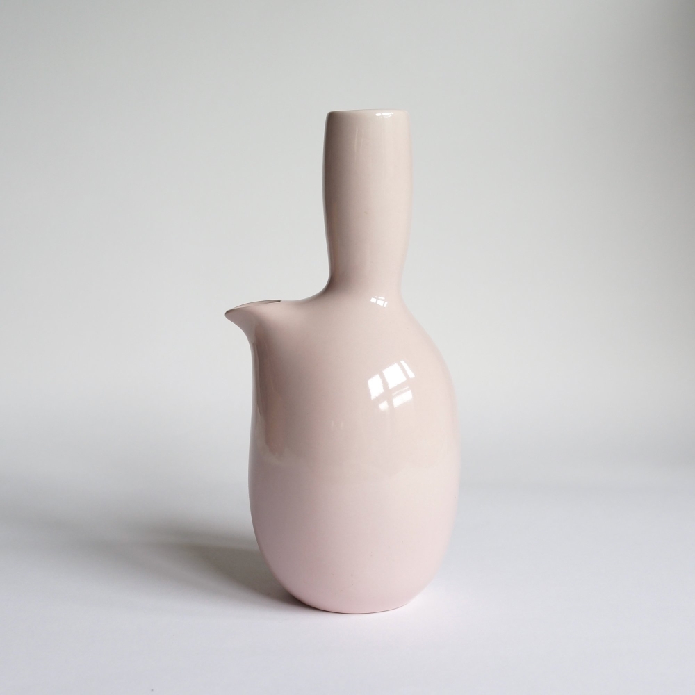 Russel Wright/Iroquois/carafe/pink sherbet