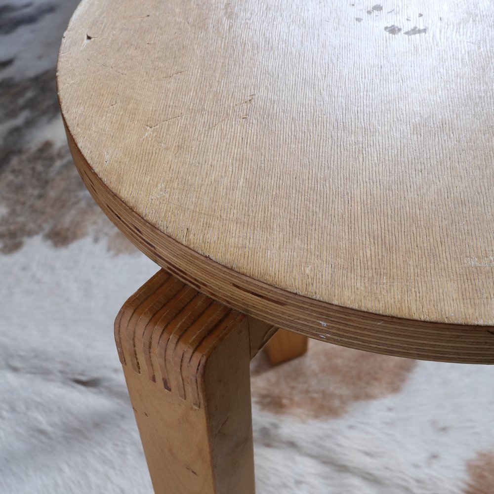希少　ビンテージAlvarAalto  NO.68artek  60’sスツール 希少 ビンテージAlvarAalto NO.68artek 60'sスツール（alvar