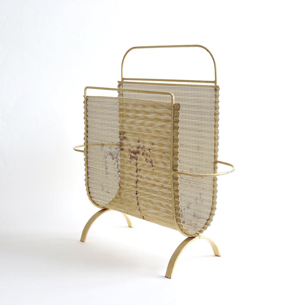 Mathieu Mategot / Magazine Rack / Ivory - organ-online.com