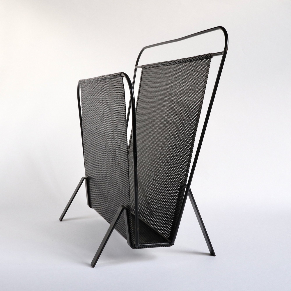 Mathieu Mategot / Magazine Rack / Black - organ-online.com Mathieu Mategot / Magazine Rack / Black - organ-online.com
