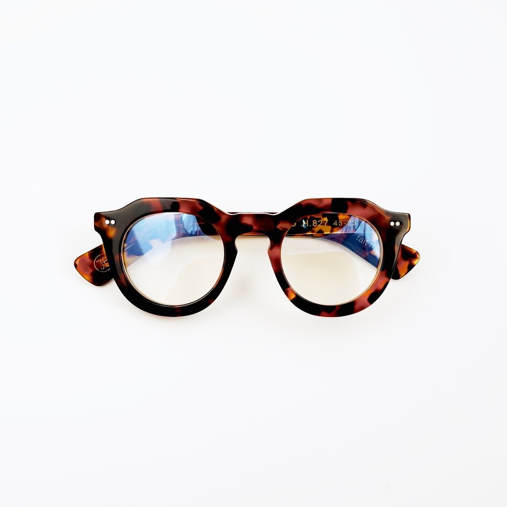 Lesca Lunetierレスカルネティエ / OGRE カーキ 眼鏡サイズはXL