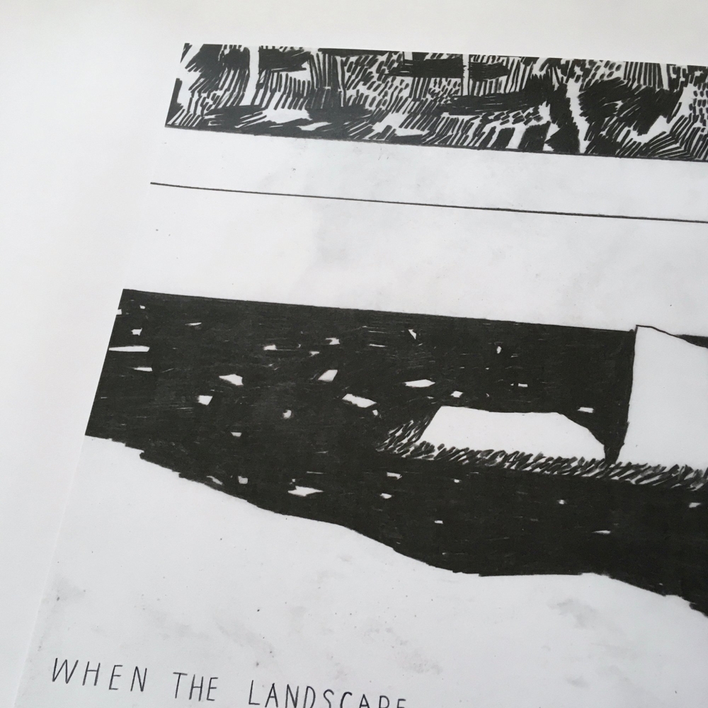 Nigel Peake - When the landscape became the shape of a