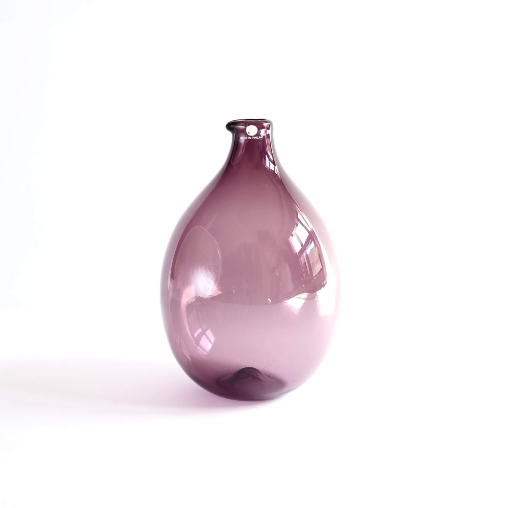 Timo Sarpaneva / i-401 / Bird bottle (round) / Purple