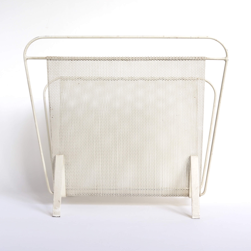 Mathieu Mategot / Magazine Rack / White - organ-online.com