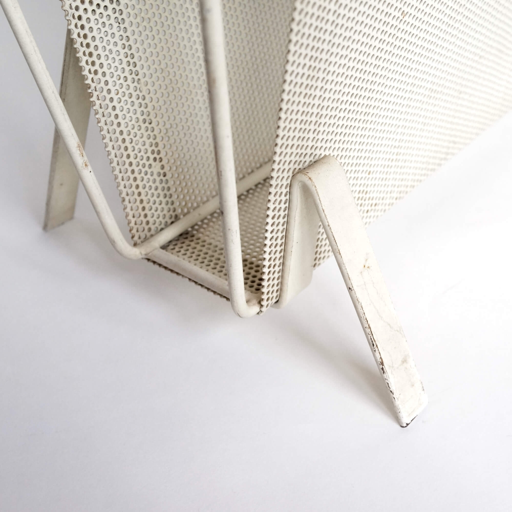Mathieu Mategot / Magazine Rack / White - organ-online.com