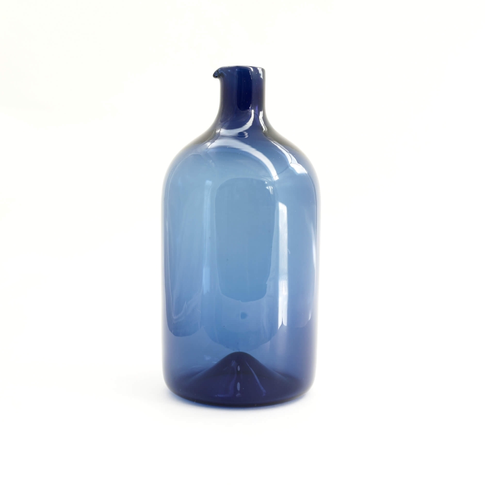 Timo Sarpaneva/ i-400/Bird Bottle (straight) Blue