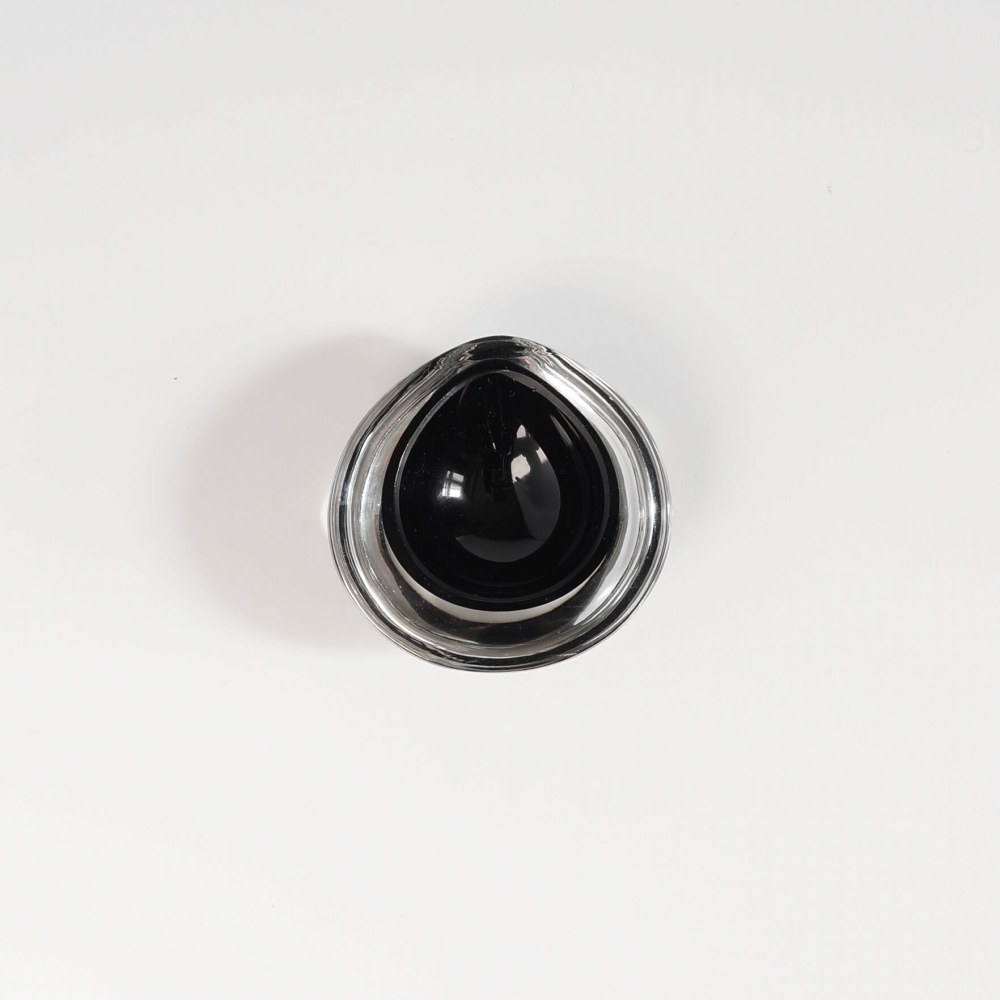 Kaj Franck/Nuutajarvi/KF211/Chestnut bowl (Black) - organ