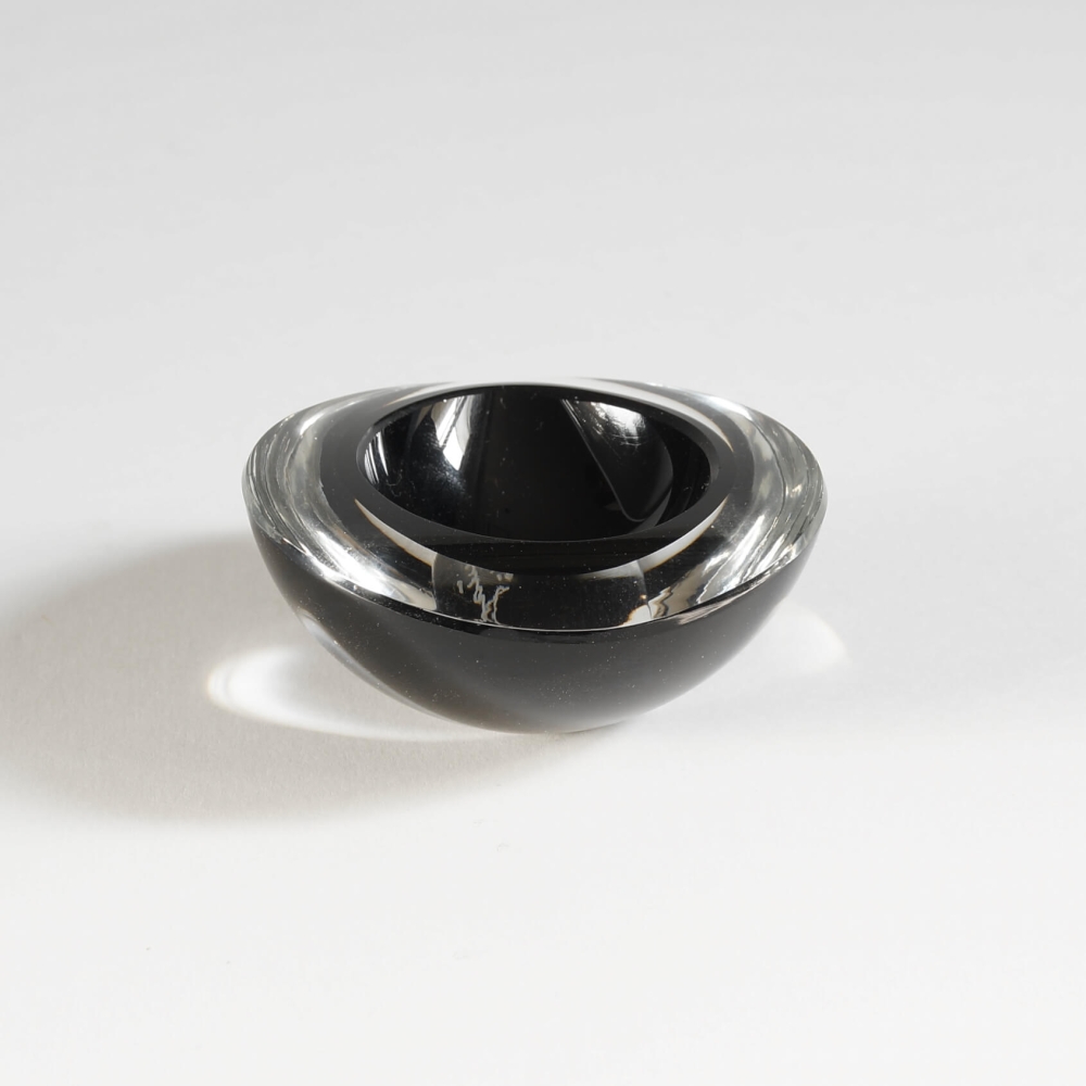 Kaj Franck/Nuutajarvi/KF211/Chestnut bowl (Black) - organ