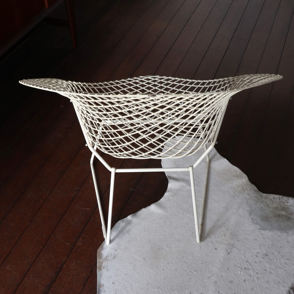 Harry Bertoia / Knoll / Small Diamond Chair / White - organ