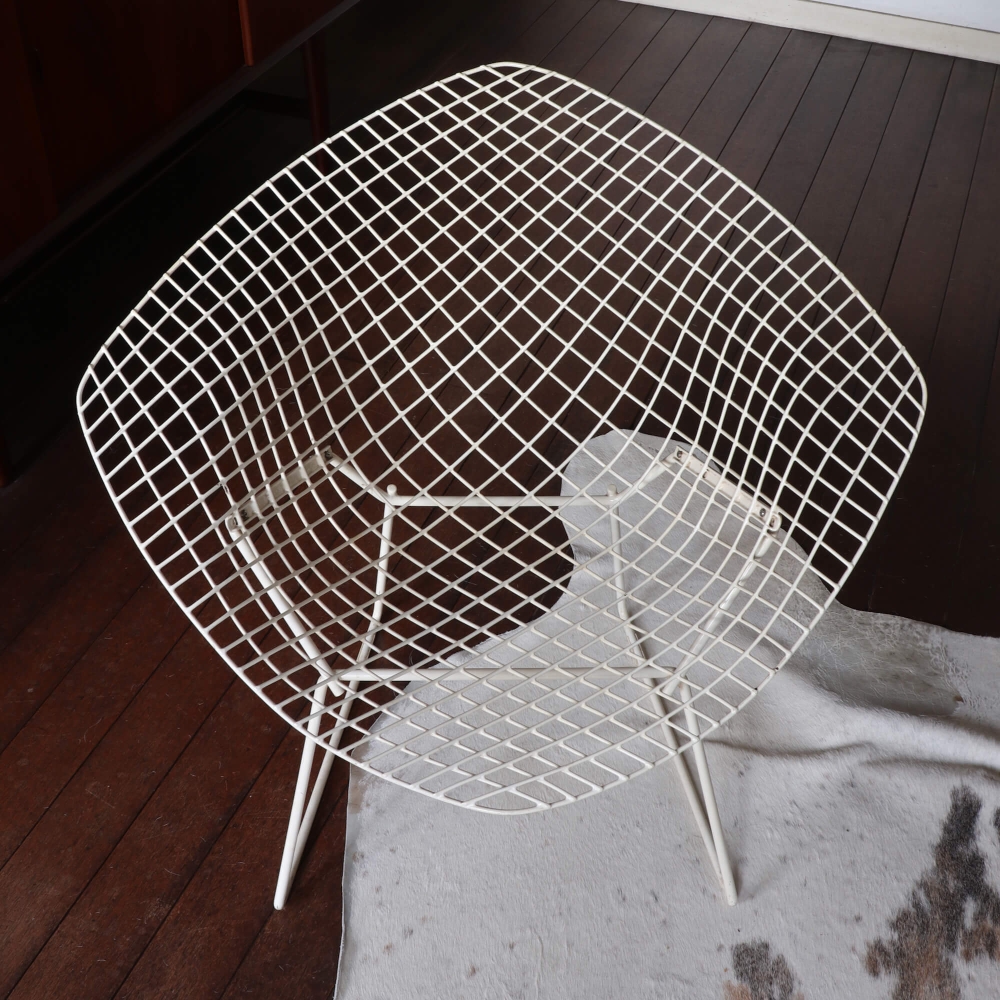 Harry Bertoia / Knoll / Small Diamond Chair / White - organ