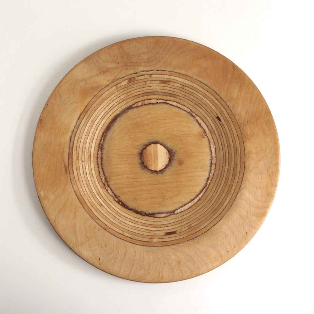Design Saarinen / Finnish Birch Plate 