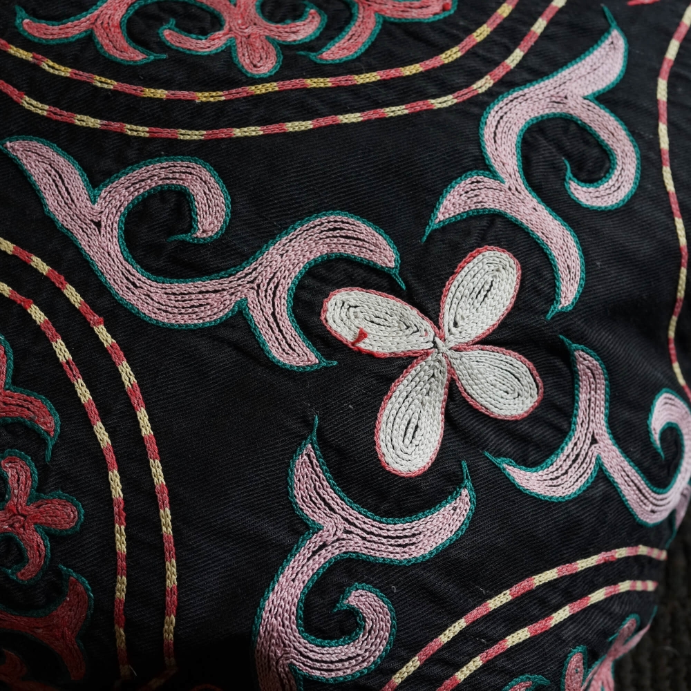 カザフ刺繍(トゥスキーズ vintage) / クッションカバーD - organ