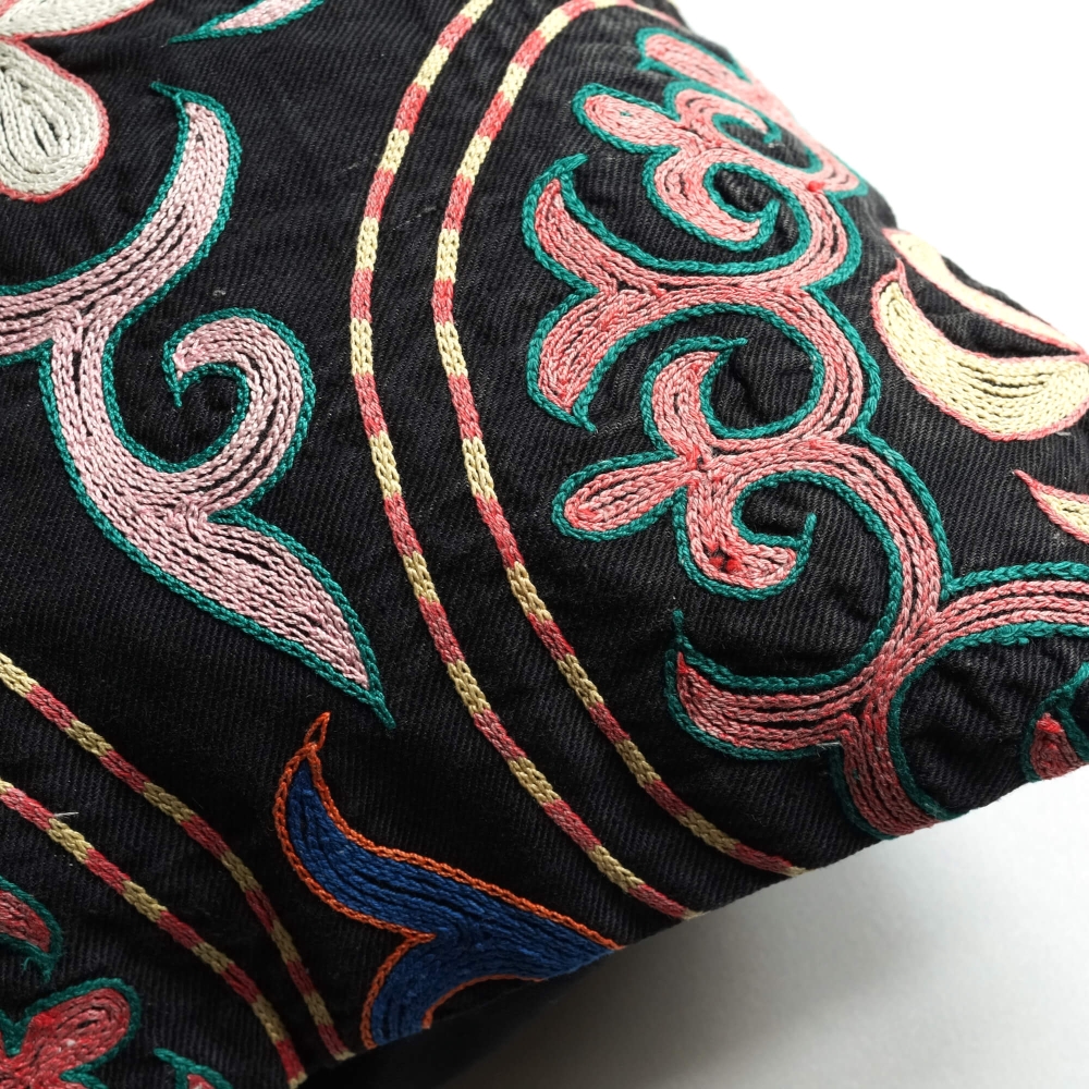 カザフ刺繍(トゥスキーズ vintage) / クッションカバーD - organ