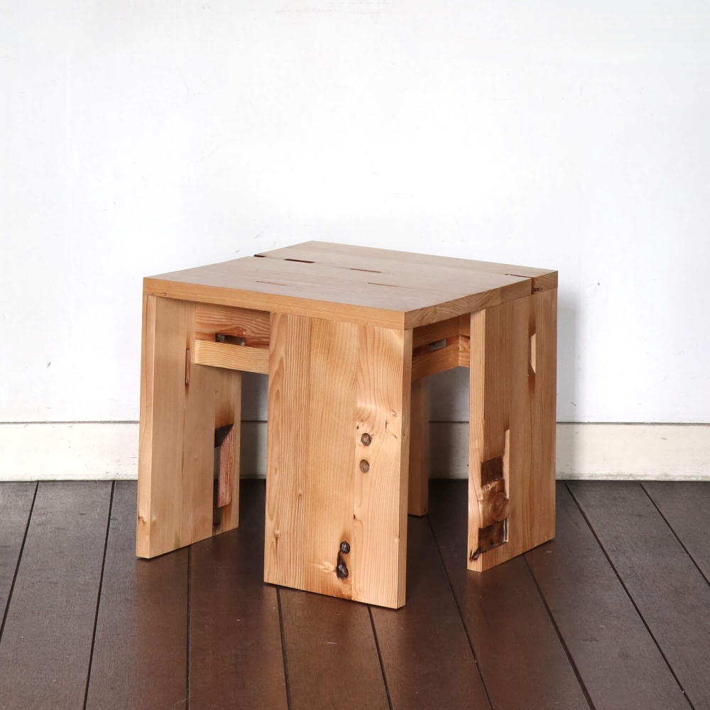 ODD High stool wood seat / オッドハイスツール ウッド座面