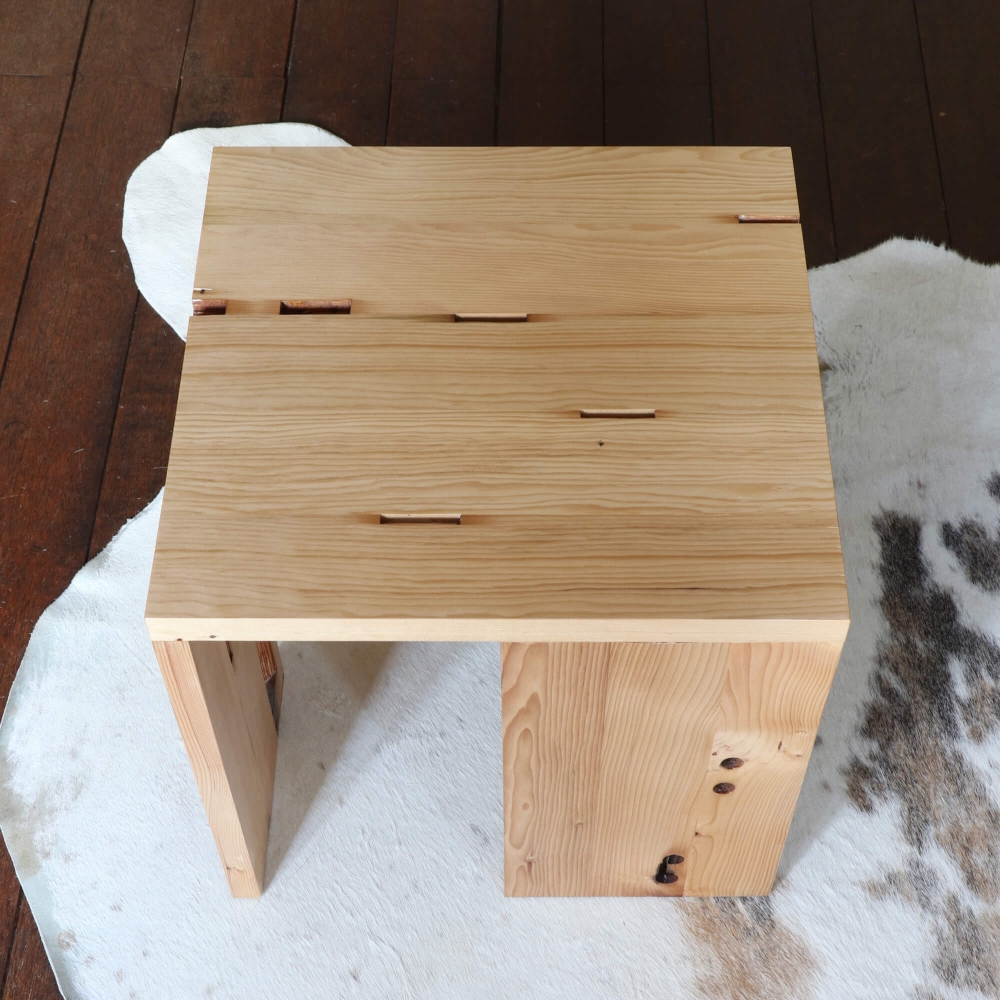 ODD High stool wood seat / オッドハイスツール ウッド座面