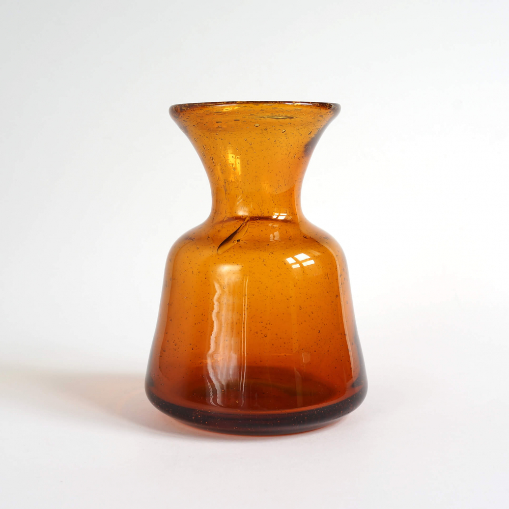 Erik Hoglund / Vase (Amber) / Boda