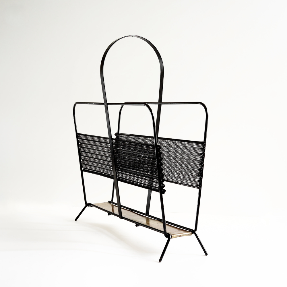 Mathieu Mategot / Magazine Rack / Black