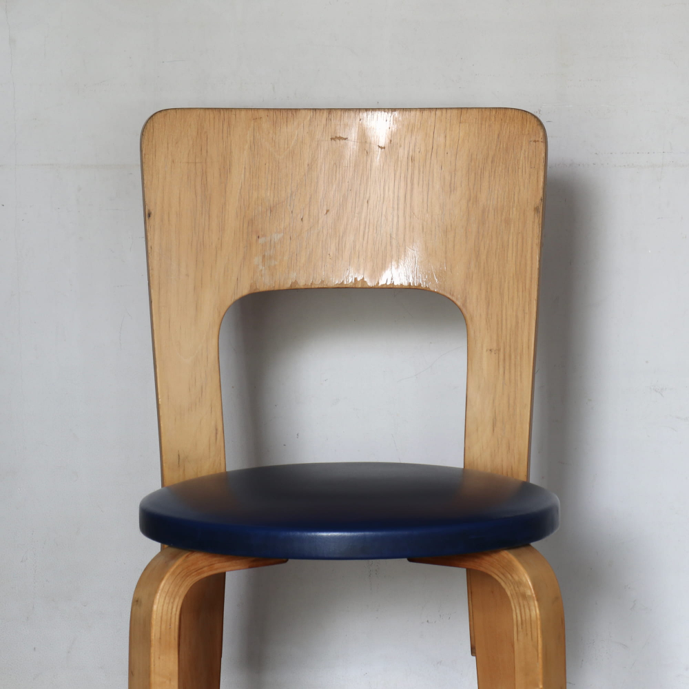 Alvar Aalto / Chair No.66 / Blue - organ-online.com