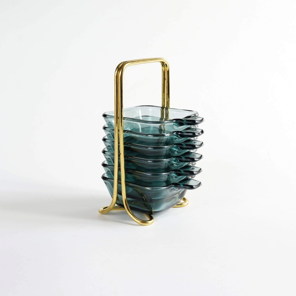 <img class='new_mark_img1' src='https://img.shop-pro.jp/img/new/icons7.gif' style='border:none;display:inline;margin:0px;padding:0px;width:auto;' />Wilhelm Wagenfeld / Stacking Ashtray _A(Gold color)  / WMF