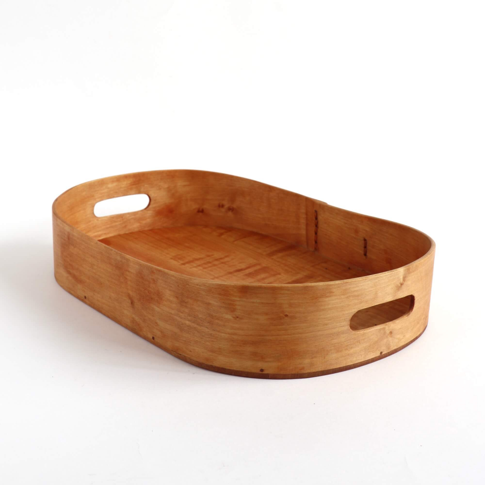 <img class='new_mark_img1' src='https://img.shop-pro.jp/img/new/icons7.gif' style='border:none;display:inline;margin:0px;padding:0px;width:auto;' />Swedish Wooden Craft / Bent birch oval tray