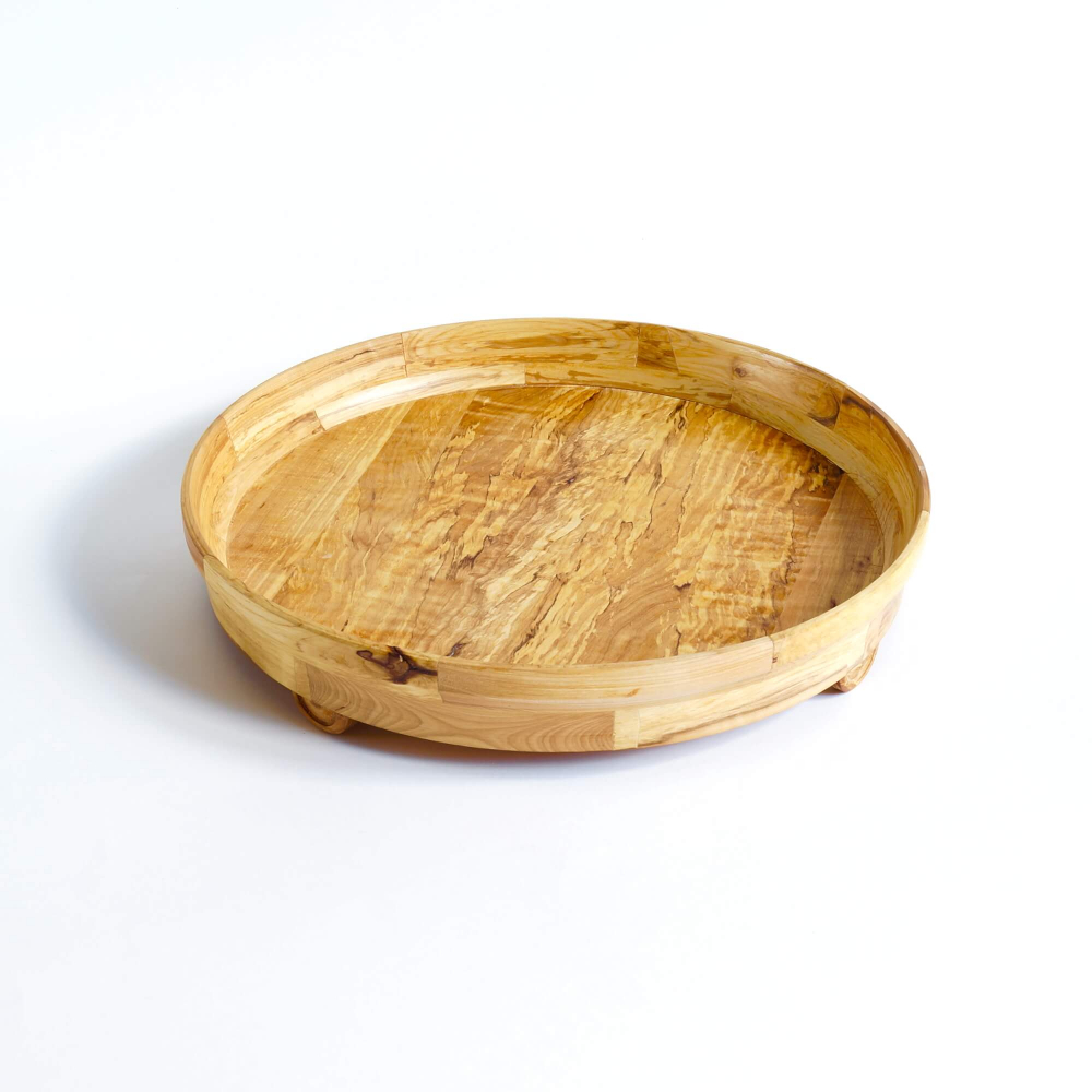 Almar Karlsson / Wooden Bowl with 4Legs  