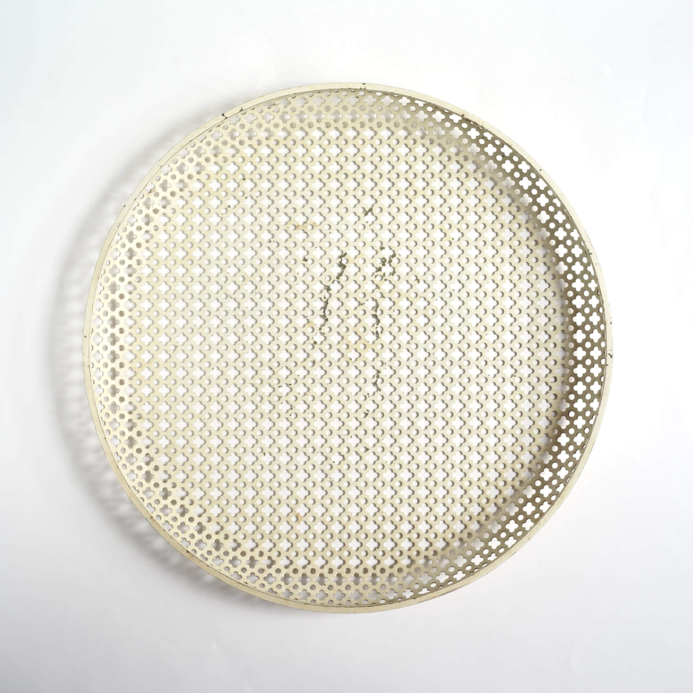 Mathieu Mategot / Round Tray / White