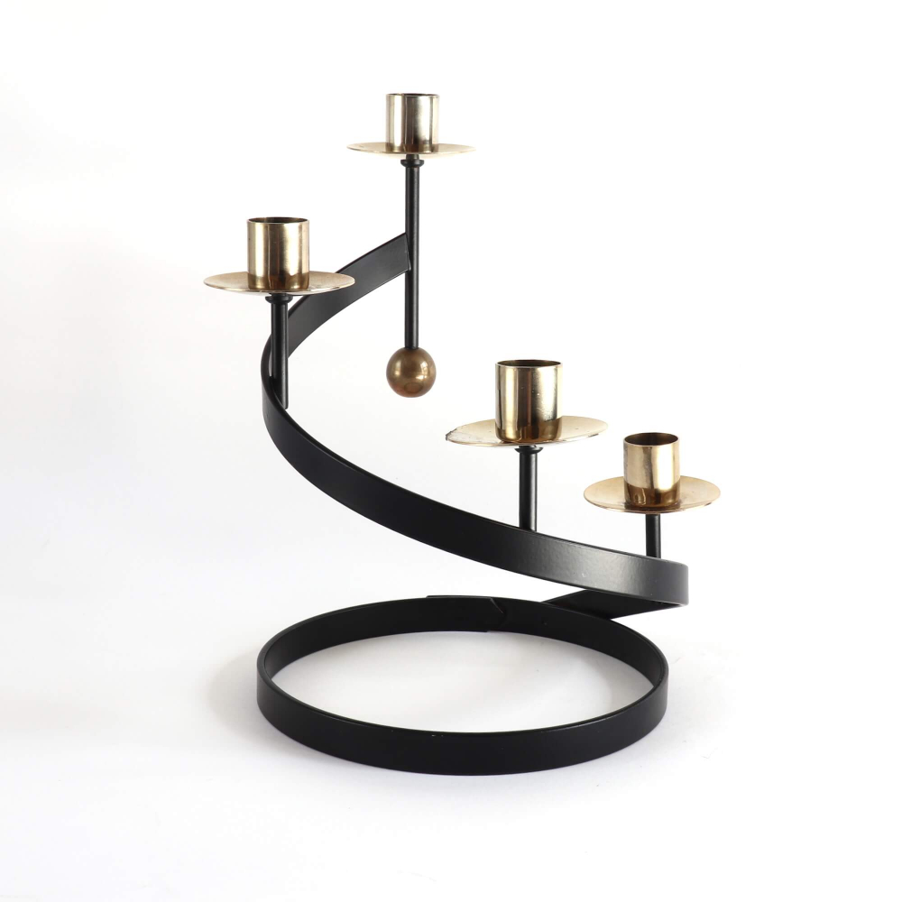 Gunnar Ander / Candle Stand spiral 