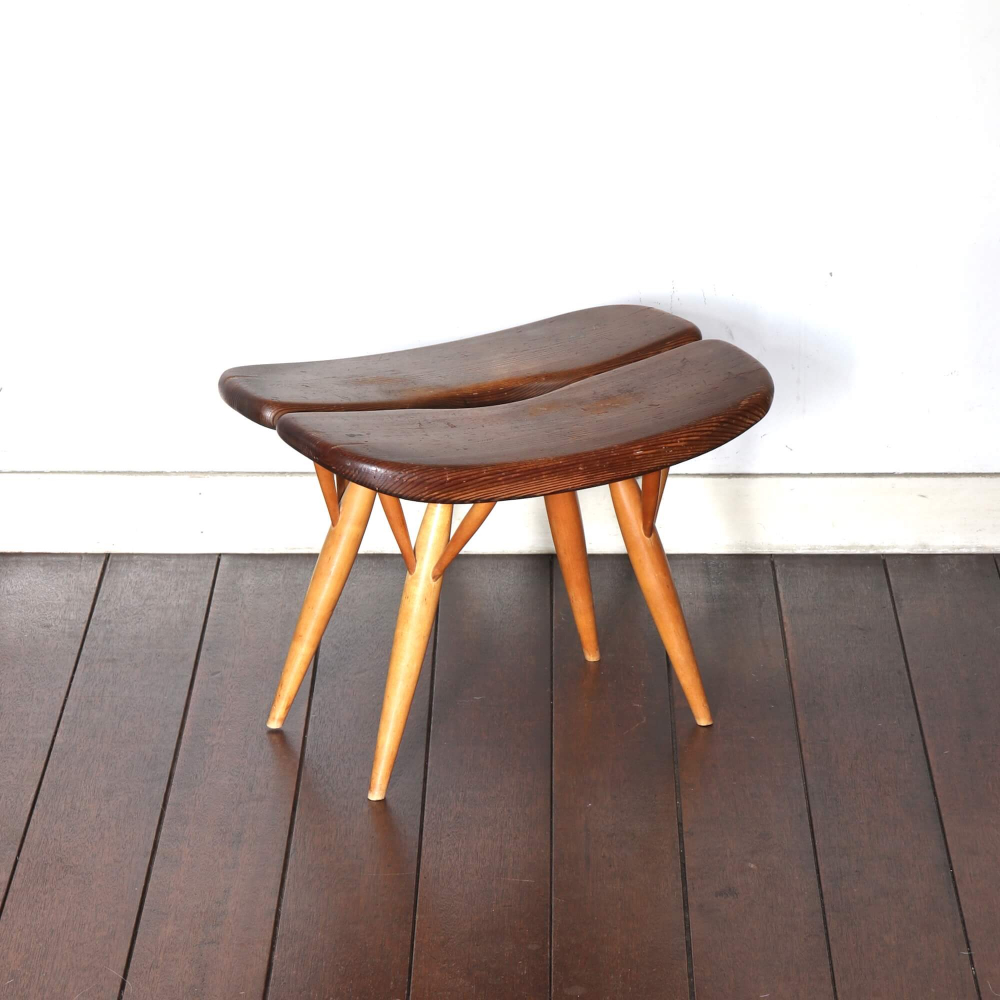 Ilmari Tapiovaara/ Pirkka Low Stool 