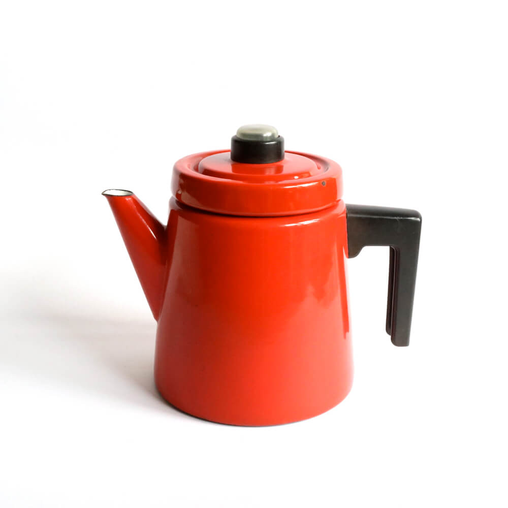 Antti Nurmesniemi/FINEL/COFFEE POT(L)Red - organ-online.com