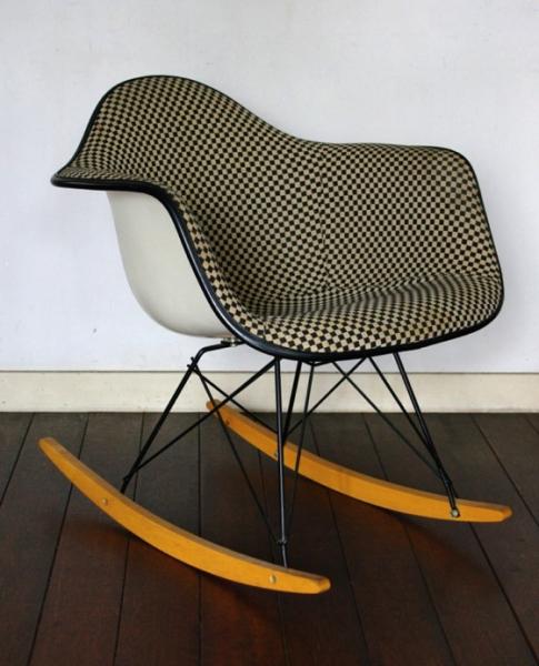 Charles & Ray Eames / Armshell Chair + Rocker Base