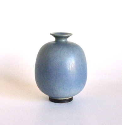 Berndt Friberg/vase/Light Blue