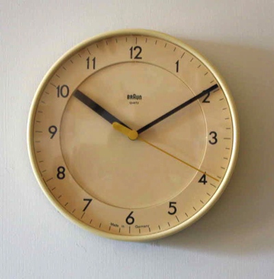 Dietrich Lubs / BRAUN / Wall clock ABK31 - organ-online.com