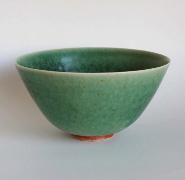 SAXBO/Thin walled footed bowl/Caribbean - organ-online.com
