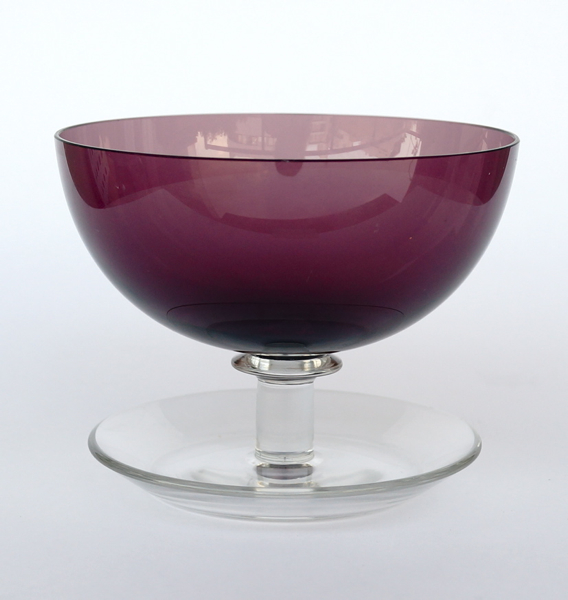 Saara Hopea/Nuutajarvi/Ice cream bowl 1344 /Purple - organ