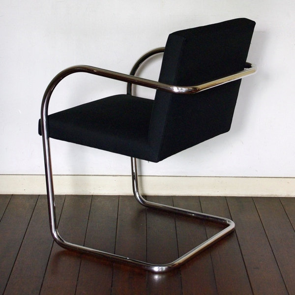 2脚セット Knoll Mies van der Rohe Arm Chair Tubular ミースファン
