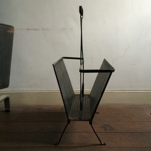 Mathieu Mategot / Magazine Rack(Black) - organ-online.com