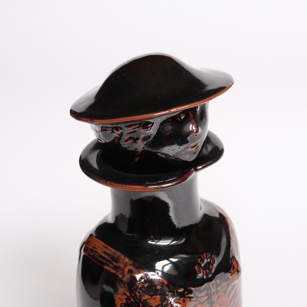 『グスタフスベリ/Stig Lindberg人型デキャンタ』 Stig Lindberg / スティッグ・リンドベリ グスタフスベリ