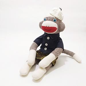 sock monkey ソックモンキー・M / 002 - KAUNIS