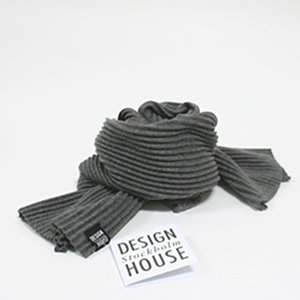 DESIGN HOUSEPleece Scarf(ޥե顼)dark grey