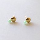 Tenpchi　pierced earrings / 誕生石 5月・エメラルド