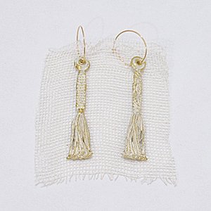 ҡpierced earrings WHITE 03