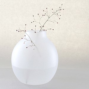 joy y. suzuki　vase (little buttons)